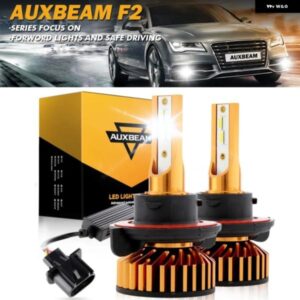 AUXBEAM10000LM 52W LED ヘッドライト バルブ 6500K クールホワイト 車用 フォグランプ バルブ ミニサイズ F2シリーズ