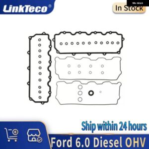 エンジン パーツ バルブ カバー ガスケットセットキット 6.0L 03-10 V8 ディーゼルターボ フォード エクスペディション F-250 F-350 F-450 F-550 E-350 E-45