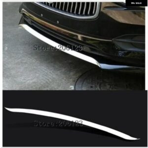 ボルボ S90 2016 2017 2018 ステンレス フロント バンパー リップカバー トリム ストリップ カー スタイリング アクセサリー 1個