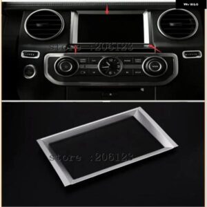 カーナビゲーション画面 装飾 フレーム カバー トリム ランドローバー ディスカバリー4 2010-2016アクセサリー