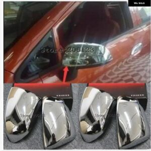 アクセサリー シボレー セイル 2010 - 14 ABS クローム バックミラー カバー トリム サイドビューミラー デコレーション 2個