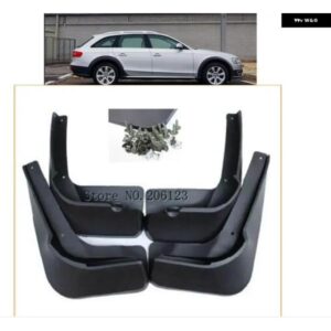 4個 車用フェンダー アウディ A4 ハッチバック 2012-2016 ハッチバック マッド フラップ スプラッシュガード オートマッド アクセサリー
