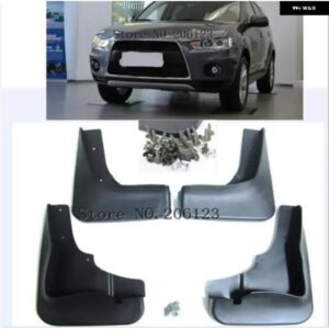 フロントリア モールド車用マッド フラップ 三菱 アウトランダー 2010 2011 2012 マッド フラップ スプラッシュガード マッド フェンダー