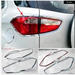 2013 - 19 フォード エコスポーツ ABS クローム リア ヘッドライト ランプ カバー