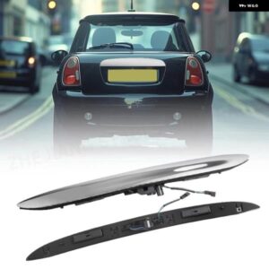 51137074020 ツーリング ブーツ トランク リッド リアハンドル グリップ BMW MINI R50 R52 R53 2000-2006 クローム/ブラック テールゲートスイッチ