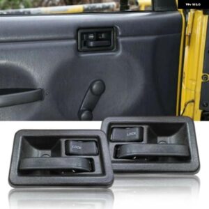 右インナー ドアハンドル +エクステリア ドアハンドル キット ジープ ラングラー 55176383AE 55176382AE 55176477AB 55176476A パーツアクセサリー