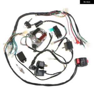 70 90 110CC フル車両配線 ハーネス スターティング ハーネス ラインスタート イグニッション キット ATVアクセサリー