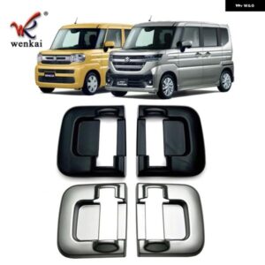 2024年式 スズキ スペーシア カスタム MK54S MK94S 内装 ドアハンドル ボウルカバー 内装 トリム ステッカー