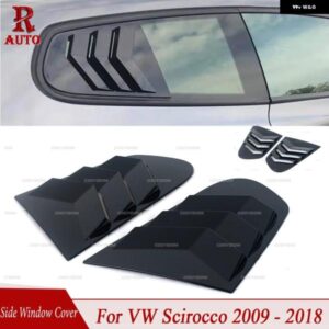ベント カーボンサーフェス スタイル スポイラー 装飾 アクセサリー クォーターサイドウィンドウルーバースクープ VW シロッコ 2009-2018