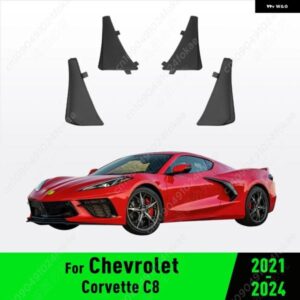 シボレー コルベット C8 2021 - 24 フェンダー マッドガード ガード スプラッシュ カーアクセサリー