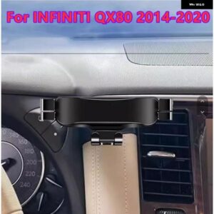 INFINITI QX80 2014-20 車用携帯電話 ホルダー スタンド マウント クリップ