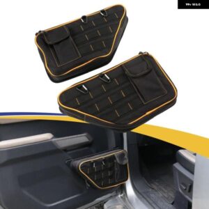 フォード ブロンコ 2021-2024 2/4ドア フロントドア 収納 ポケット ドア内側サイド オーガナイザー バッグ 1組 スポーツタイプではありません