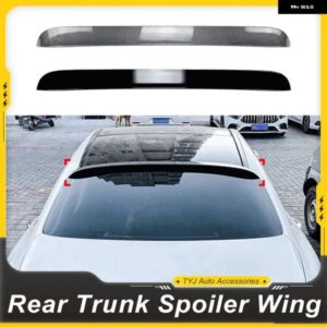 メルセデス ベンツ C クラス W205 C200 C260 C300 2015-2021 リアルーフウィンドウ トランク リッド カースポイラー ウィング ABS