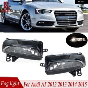 フォグライト アウディ A5 2012 - 15 フロント バンパー フォグライト フォグランプ アセンブリ ハロゲン バルブ 付き 8T0941699F 8T0941700F