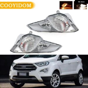 フォグランプ ヘッドライト フォード エコスポーツ 2018 2019 2020 ハロゲン フォグランプ カバー カーアクセサリー パーツキット DRL ヘッドランプ