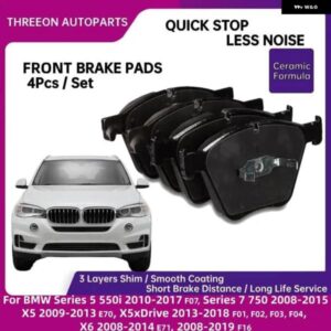 セラミックブレーキ パッド セット BMW 550I 2010-17 F07 750 2008-15 X5 2009-13 E70 X5XDRIVE 2013-18 X6 2008-2014 E71 2008-2019 F16