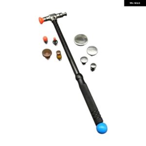 へこみリペアハンマーボディリペアパーカッションレベリングハンマー交換可能な跡が残らないリペアツールカーボン