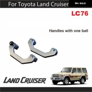 ルーフハンドル トヨタ ランドクルーザー LC76 Aピラー ハンドル 合金 携帯電話 ホルダー 内装 ドアハンドル カスタム