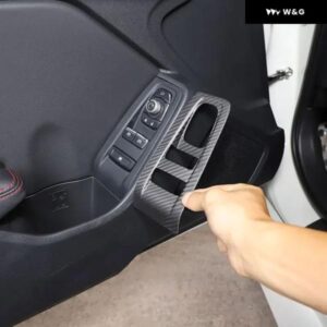 カーボン 車ドアパワーウィンドウリフトスイッチ フレーム トリム トヨタ GR86 スバル BRZ 2022-2025 装飾 カバー アクセサリー