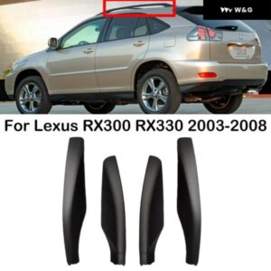 レクサス RX300 RX330 RX270 RX350 RX450 2003-2008 車用 ルーフラゲッジラック リッドガードカバー カバー 63492-0E010 63494-0E010