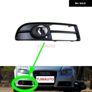 アウディ A4 B7 S4 QUATTRO 2005 - 09 フォグランプ カバー 車用 フォグランプ ベントベース フロント バンパー ドライビング フォグランプ サポート