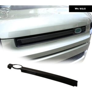 カー スタイル フロント レーシング グリル モールディングメッシュ トリム ストリップ ランドローバー ディフェンダー90/110/130 2020 + プロテクター