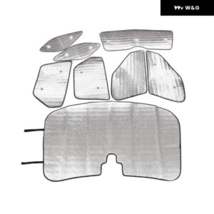 ランドローバー ディスカバリー 5 LR5 17-25 アルミホイル フロントガラス フルウィンドウガラス 日よけ パラソル カーアクセサリー