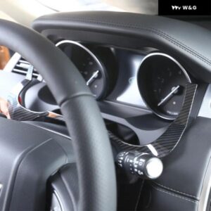 カーボンパターン ダッシュボード 計器 パネル 装飾 カバー ランドローバー レンジローバー イヴォークL538 2012-18 LHDアクセサリー