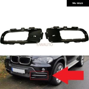 BMW X5 E70 2007 2008 2009 2010 フォグランプ カバー 車用 フォグランプ ベントベース オートフロント バンパー グリル ドライビング フォグランプ