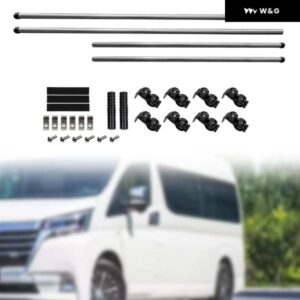 車内サイドバーセット プロフェッショナルプレミアム実用スペアパーツ 取り付け簡単 トヨタ ハイエースSGL