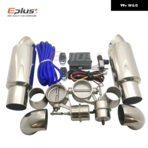 車用マフラー コントロール バルブ セット 真空 コントローラ ーデバイス リモートキット コントローラ ースイッチ 汎用 51 63 76MM