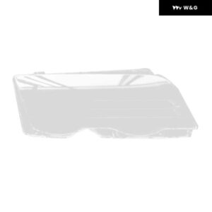 オートカーフロント ヘッドライト カバー ランプシェード ランプシェル ヘッドライト レンズ カバー BMW 3シリーズE46 4ドア1998-2001