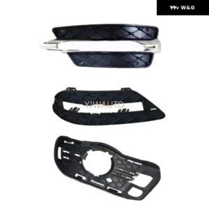 BENZ W204 2008 - 12 フォグランプ カバー 車用 フォグランプ ベントベース オートフロント バンパー ドライビング フォグランプ サポート