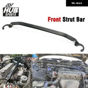 HUBスポーツ フロントストラットバー アッパーストラットブレース タイバー ホンダ シビック 92-00 / デルソル 93-97/ インテグラ DC2 94-01 EPAA01G01K