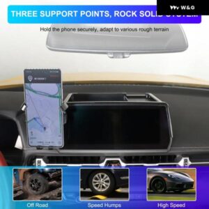 ABSナビゲーションバックストレージ ボックス モバイル ブラケット 付き トヨタ GRスープラA90 2019-2025 収納 整理電話 ホルダー アクセサリー