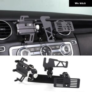 車用携帯電話 ホルダー 合金 マウント ランドローバー ディスカバリー 4 LR4 2010-2016 車用モバイル スタンド ブラケット アクセサリー 1個