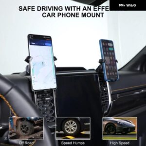 ABS製車載 ダッシュボード 用携帯電話 サポート ブラケット フォード レンジャー ピックアップ トラック 2023-2025年式 車載電話 ホルダー スタンド