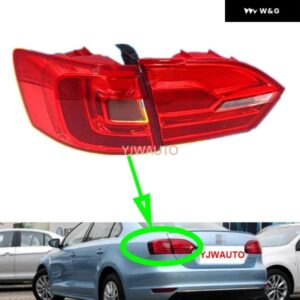VW SAGITAR JETTA 2012 2013 2014 テールライト テールライト アセンブリ オートリア ブレーキライト ウィンカー リバース フォグランプ