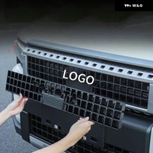 トヨタ プラド 2024 LC250 フロント グリル 虫よけネット ラジエーター コンデンサー カバー カー カスタム アクセサリー