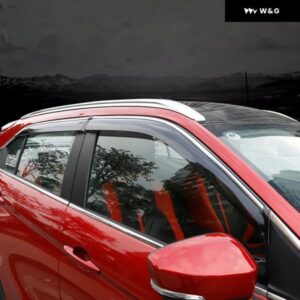 三菱 エクリプスクロス 2017-2023 カーアクセサリー ウィンドウ バイザー ベントシェード レインサン ウィンドガード デフレクター