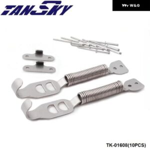 スポーツ 10個 ステンレス コンペティション ボンネット ブーツ スプリング キット FORD MONDEO 2.2 MK3 TK-01608 10個