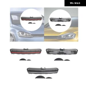 5G0853651 交換用スペアパーツ フロントアッパーセンター グリル VW ゴルフ MK7