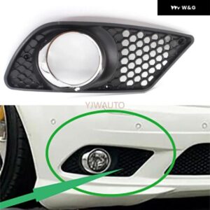 BENZ C クラス W204 2008-2010 プレフェイスリフト フォグランプ カバー カー フォグランプ ベントベース オートフロント バンパー ドライビング フォグラン