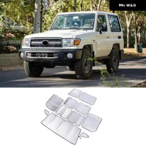 トヨタ LC71 ランドクルーザー 71 2ドア フロントガラス UVカット サンシェード アルミホイル/シルバーテープ 自動車 アクセサリー