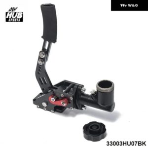 HUBSPORTS ブラック 油圧 式レーシングハンドEブレーキ ドリフト ラリーハンドブレーキ アルミ レバー オイルタンク シリンダー HU-33003HU07BK