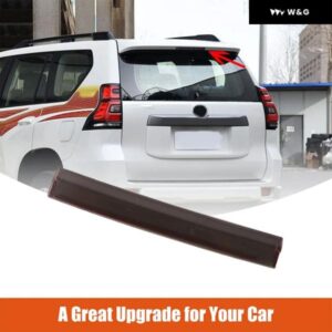 ABS製 車用ハイ マウント ブレーキライト トヨタ ランドクルーザー プラド 2010-2023年式 リア フォグランプ ブラックフィルム オートアクセサリー