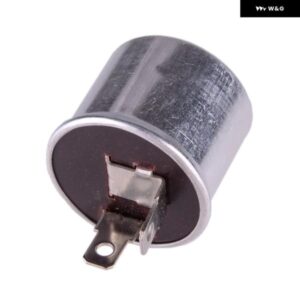 車用ライト ウィンカー ハザード LED フラッシャーリレー 2ピン 高速ハイパーフラッシュ EF32 汎用 12V 20A