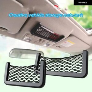 日産 キャシュカイ デュアリス 2007-2013 J10 カーシートバック 収納 ネットバッグ スマホ ホルダー トランク ネット オーガナイザー ポケット