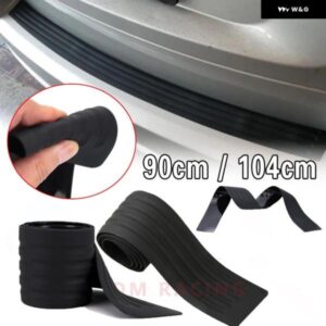 汎用 90CM 104CM 車 トランク ドアシルプレート プロテクター リア バンパー ガード ゴムモールディング パッド トリム カバー ストリップ カー