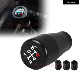 汎用 5速 マニュアル トランス ミッション ショートスロー ギア シフト ノブヘッド7CMスタイリッシュなアルミ シフター レバー ギア シフター ヘッド